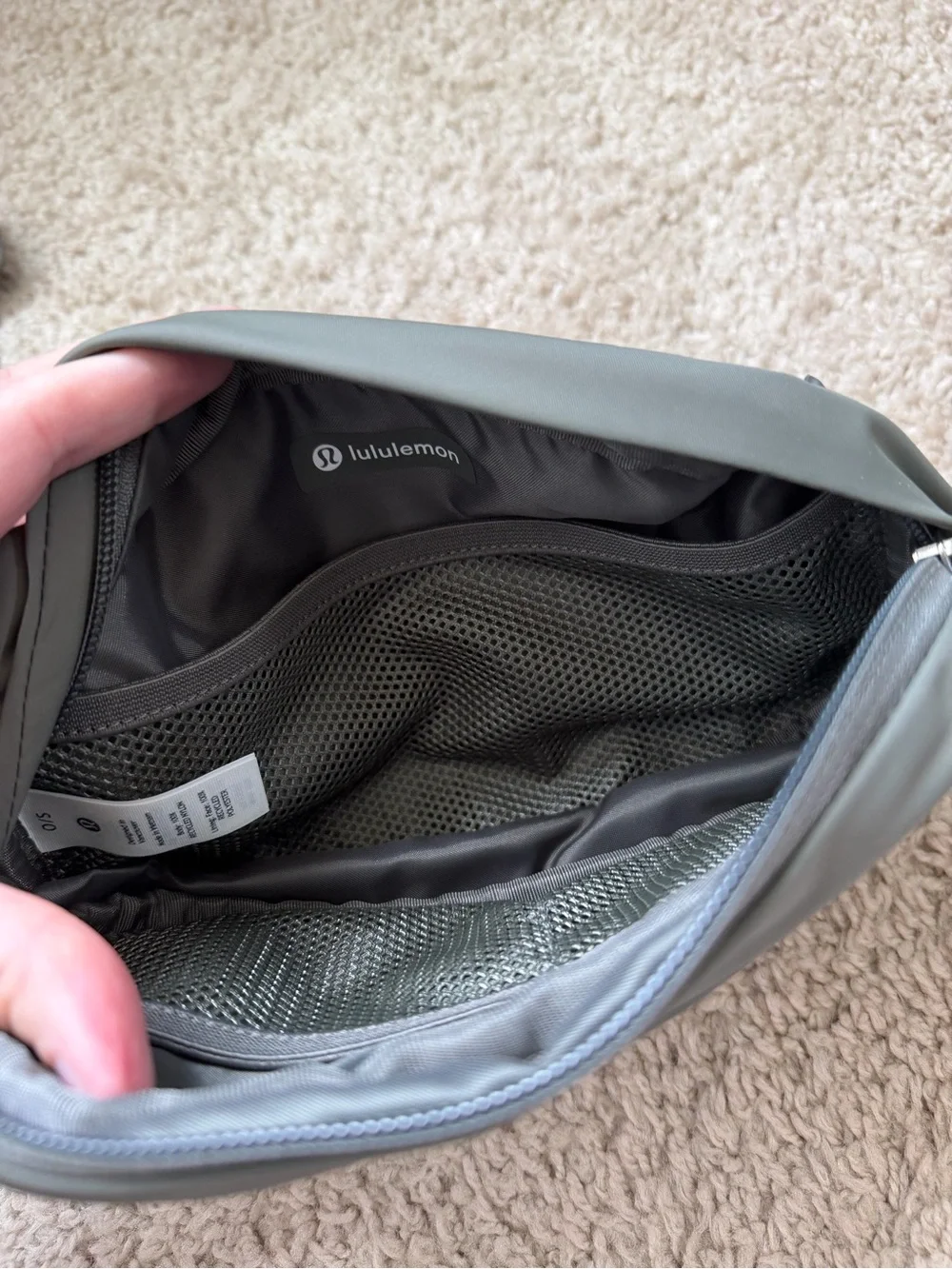 lululemon Wunderlust Belt Bag - Grey Sage